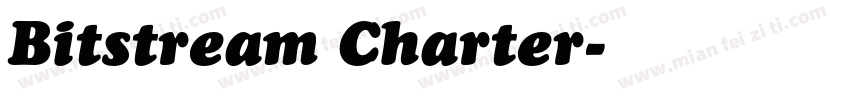 Bitstream Charter字体转换